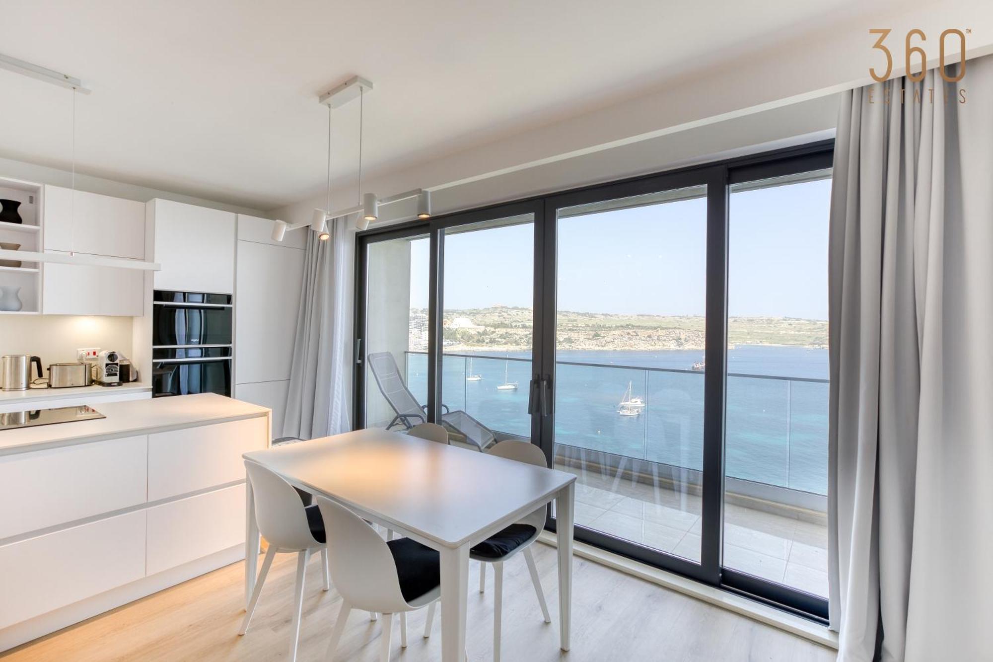 Designer 2Br Home With Stunning Views In St Pauls By 360 Estates St. Paul's Bay Buitenkant foto
