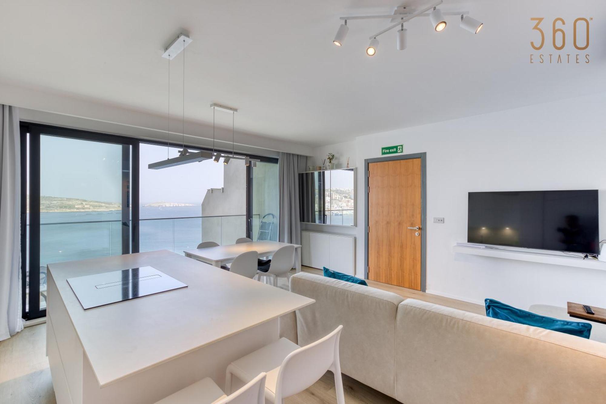 Designer 2Br Home With Stunning Views In St Pauls By 360 Estates St. Paul's Bay Buitenkant foto