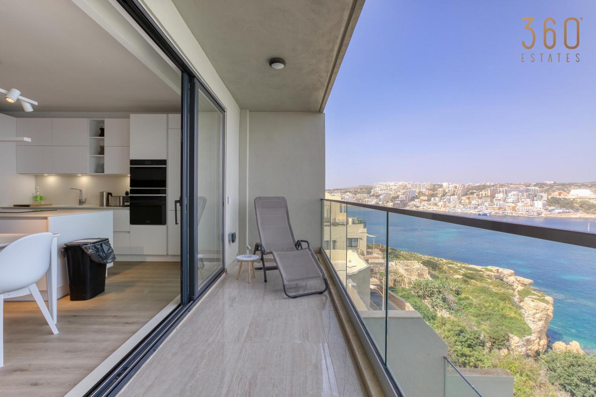 Designer 2Br Home With Stunning Views In St Pauls By 360 Estates St. Paul's Bay Buitenkant foto