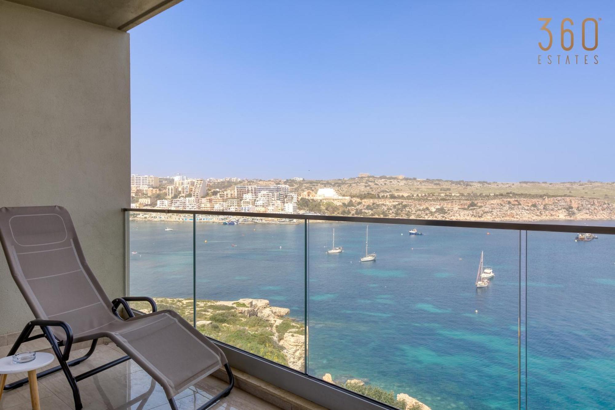 Designer 2Br Home With Stunning Views In St Pauls By 360 Estates St. Paul's Bay Buitenkant foto