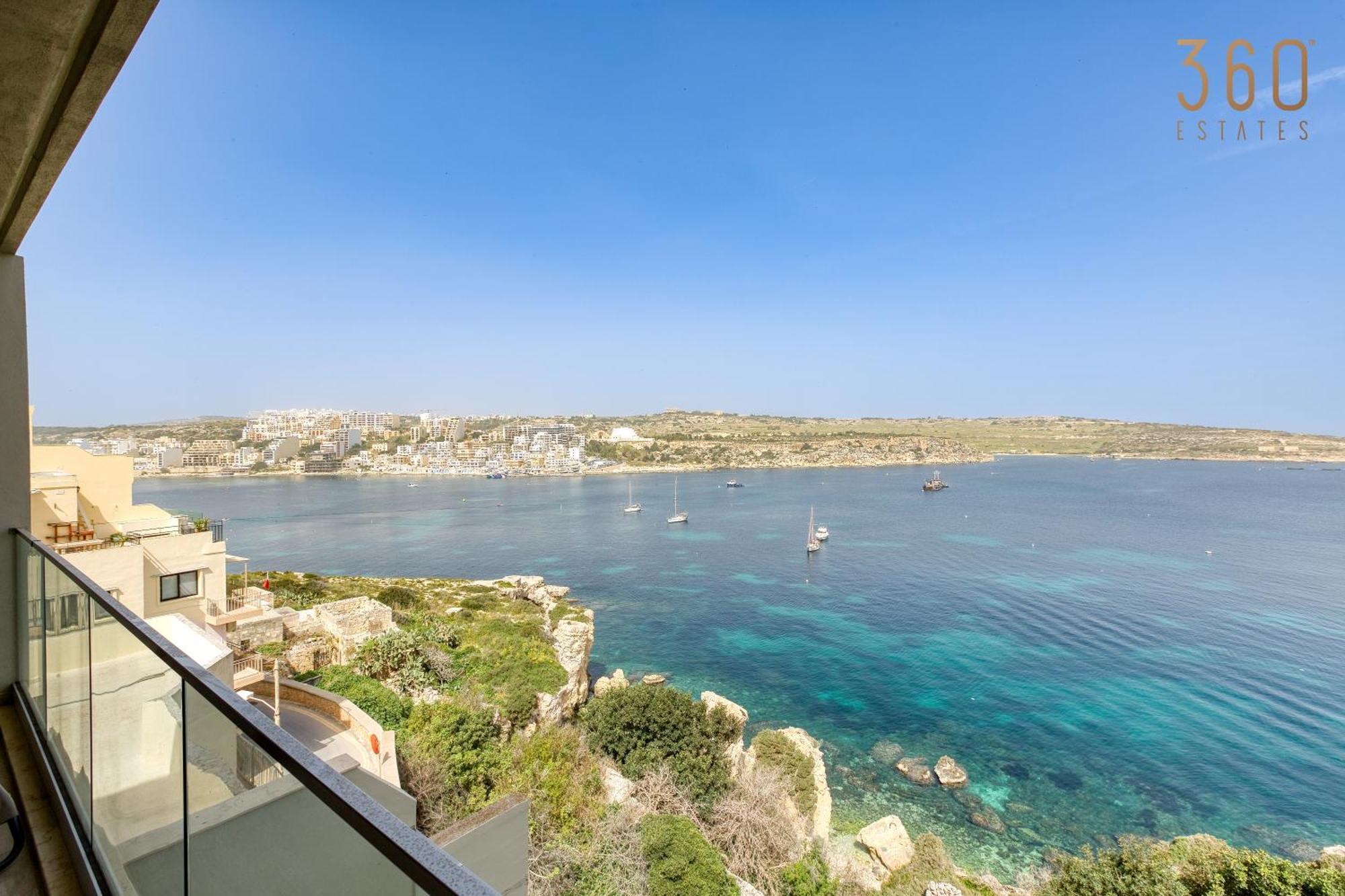 Designer 2Br Home With Stunning Views In St Pauls By 360 Estates St. Paul's Bay Buitenkant foto